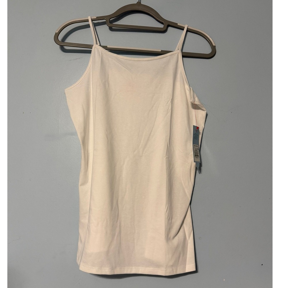 Cat & Jack Girl's XXL 16/18 Plus White Cami Adjustable Straps 2339